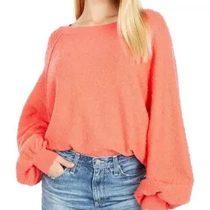 Free People Found My Friend Pullover (PTP 22”) Coral thumbnail 1