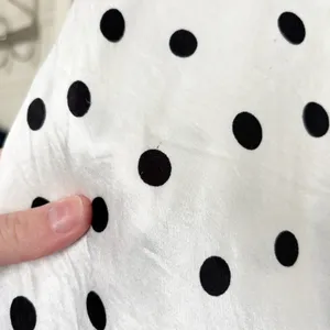 Anthropologie Maeve the Mel Ruched Side-Slit Polka Dot Midi Skirt thumbnail 7