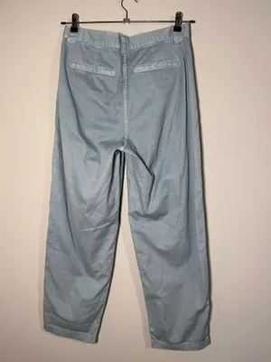 Madewell Garment Dyed High Rise Tapered Chino Pants Overcast Blue 28 thumbnail 6