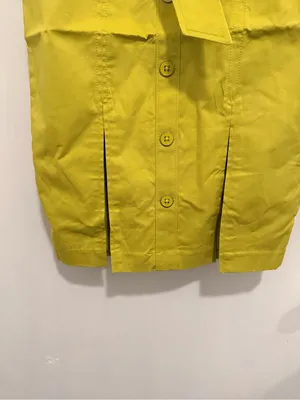 New. 7th avenue New York & company mustard yellow skirt size 2 thumbnail 3