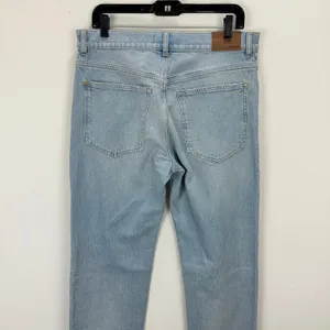 Madewell The Dean Easy Straight Foster Wash Light Blue Comfort Stretch US 30 NWT thumbnail 12