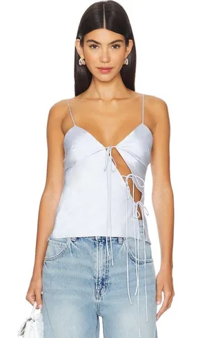 Revolve X Lioness Mariah Cami Top Light Blue thumbnail 1