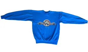 Vintage 90s South Dakota Blue Sweatshirt 🔥 thumbnail 2