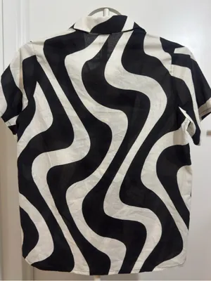 Peppermayo Black and White Swirl Shirt thumbnail 5