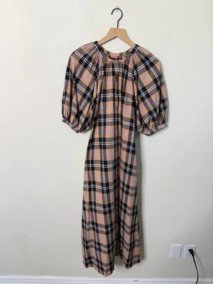 Staud Vincent Dress in Cotton Twill Womens Size S thumbnail 8