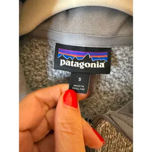 Patagonia Women's Better Sweater® 1/4-Zip Fleece in Color Birch White sz. S thumbnail 5