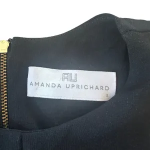 Amanda Uprichard Black Cutout Mini Dress thumbnail 6