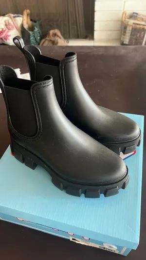Rain Boots Jeffrey Campbell Black thumbnail 2