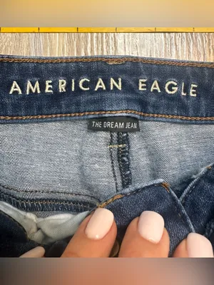 American Eagle Outfitters Dark Blue Skinny Jeans Women’s Size 6 thumbnail 5
