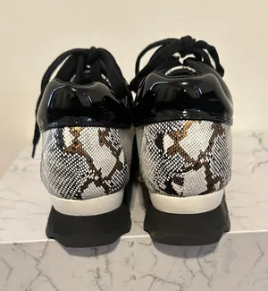 Jessica Rich Transparent Sneaker in Gold Size 39 - VERY RARE - NEW WITH BOX thumbnail 6