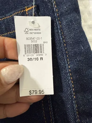Gap Women’s High Rise Stride Wide-Leg Jeans Size 30/10R thumbnail 9
