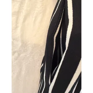 LuLaRoe‎ Amelia Dress Small Black White Striped Short Sleeve Pocket Fit Flare S thumbnail 6