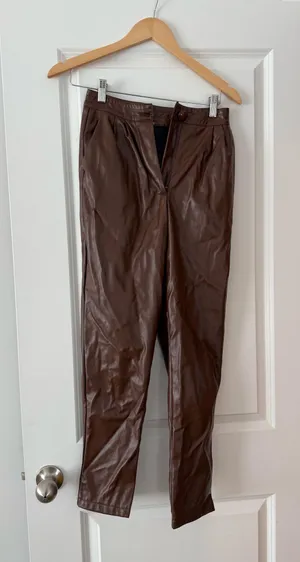 Princess Polly leather pants XS/0 thumbnail 3