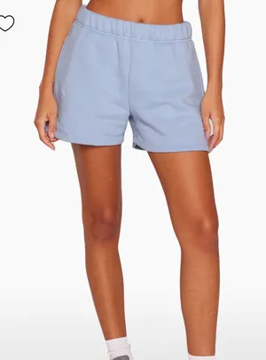 Set Active Sweat Shorts - Cowgirl (color is pink, not blue) thumbnail 2