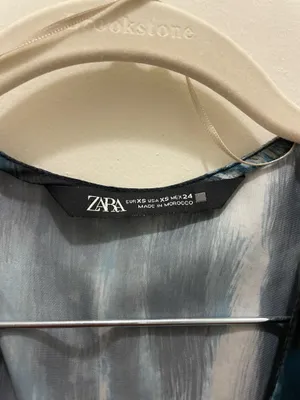 ZARA Satin Blouse Button Down thumbnail 2