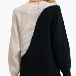 Nordstrom black and white sweater dress thumbnail 2