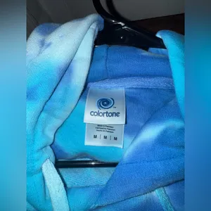 Barstool Sports Blue Tie-Dye Hungover Hoodie thumbnail 8