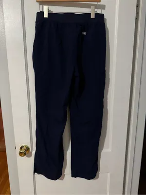 Figs Women’s Size L Straight Leg Blue Polyester Kade Cargo Scrub Pant thumbnail 2