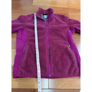 Patagonia R3 Hi-Loft Fleece Jacket Womens Large Purple Full Zip Polartec L thumbnail 5