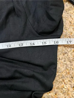 COMMENSE Leisure Pockets Long Sleeve Long Dress COLOR - Black, size large NWT thumbnail 7