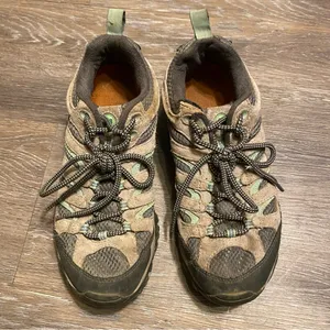 Merrell Drizzle/Mint Low Top Hiking Shoes Size 7 thumbnail 2