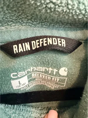 Carhartt Rain Defender Women’s Large Green Relaxed Fit Graphic Hoodie thumbnail 6