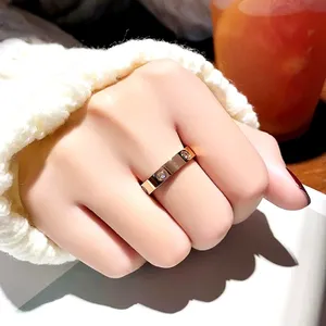 Boutique Sparkling Simulated Diamond 14k Yellow Gold Band, Size 8‎ NWT thumbnail 9