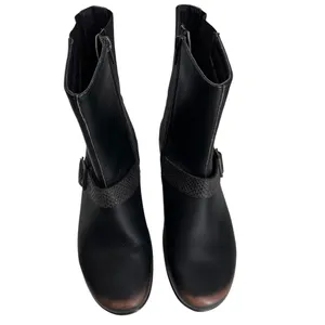 NAOT REFLECT Brown Mid Calf Boots Women's Size‎ EU 38 US 7 Side Zipper thumbnail 2