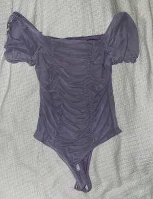 Purple Body Suit Size M thumbnail 1