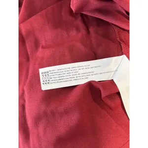 En Saison Womens Dress Red Maxi V Neck Floral Puff Sleeve Pleated Fairycore XS thumbnail 12