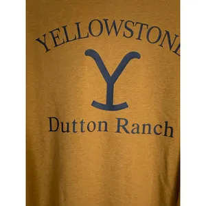 FACDIBY Yellowstone Dutton Ranch Sweatshirt Women XL Brown Western Cowboy NWT thumbnail 9