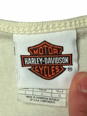 Vintage 2007 Harley Davidson I Rode The Dragon US-129 Tank Top L thumbnail 6