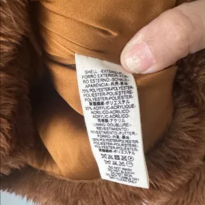 Free People Women's Faux Fur Mena Coat Boho Romantic Timeless Classic thumbnail 6