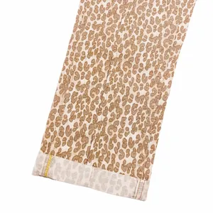 Anthropologie The Wanderer Boyfriend Trendy Casual Pants Leopard Utility Trouser thumbnail 5