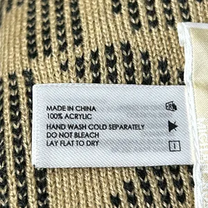 Michael Kors Camel And Black Logo Scarf 10” x 66”. thumbnail 5