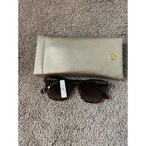 New Mary Square Mara Polarized Tortoise Sunglasses Brown Acetate UV400 thumbnail 3