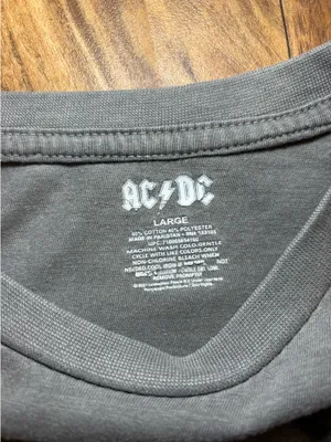 AC/DC Graphic Longsleeve Gray Size L thumbnail 2