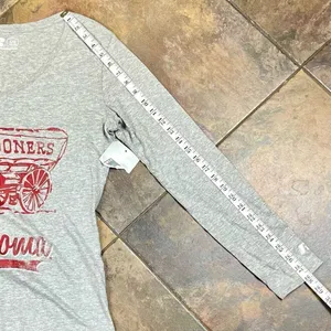 New Russell OU Oklahoma University Sooner Long Sleeve T Shirt Large thumbnail 6