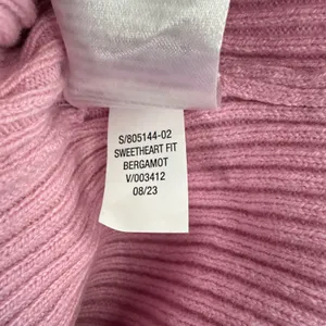 Old Navy Sweetheart Fit Ribbed Sweater Pink Knit L/S L Coquette Balletcore Y2K‎ thumbnail 5