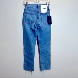 Rag & Bone Nina High Rise Ankle Cigarette Jeans Women's Size‎ 23 Poppy NWT thumbnail 7