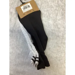 Steve Madden Womens 2 Pack Anklet Socks Black White Pointelle SMSKL1131 5-10 thumbnail 5