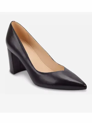 Marc Fisher Caitlin Sweetheart Topline Block Heel Pumps in Black, Size 9, NEW thumbnail 12