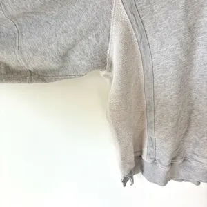 Aerie Gray Oversized Crewneck Sweatshirt Athleisure Loungewear Cozy thumbnail 6