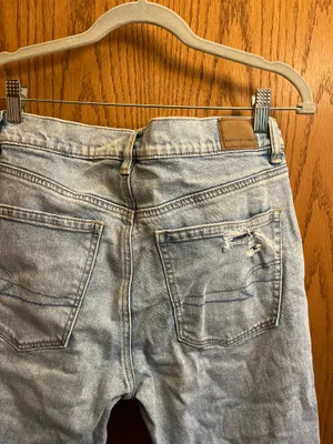 American Eagle Distressed Denim Jeans thumbnail 4
