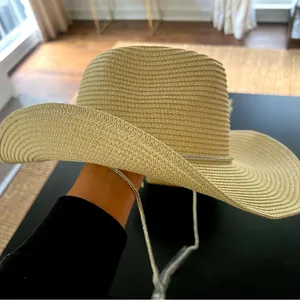 NWT STYLINE Tan Cowboy/ Cowgirl Hat thumbnail 5