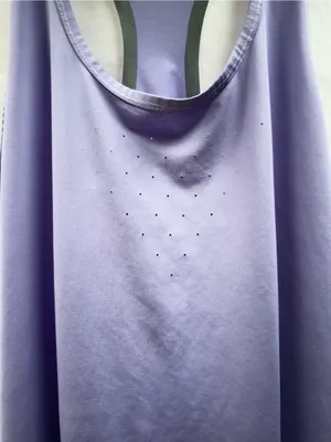 Athleta Exhilaration Racerback Tank Top Lavender Size Large, NWOT thumbnail 5
