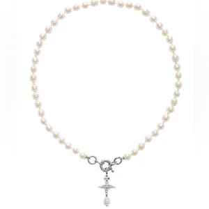 Vivienne Westwood Aleksa Pearl Necklace thumbnail 1