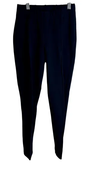 Lilly Pulitzer Travel Pull On Stretch Ponte Pant Navy Womens Size Small EUC thumbnail 1