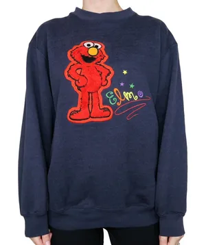 Vintage 90s Elmo Sesame Street Sweatshirt thumbnail 1