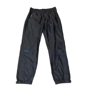 Marmot Wind Pants Womens L Used Unlined Black Outdoor Nylon thumbnail 3
